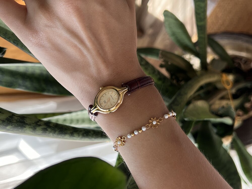 Daisy Stainless Steel Bileklik