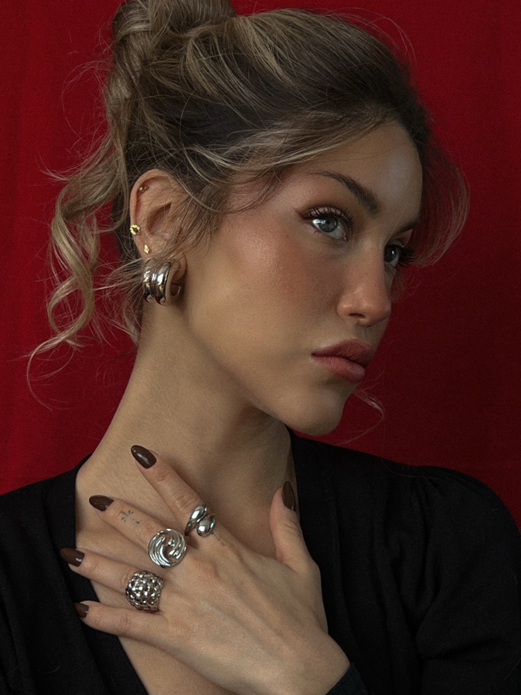 Valerie Silver Küpe