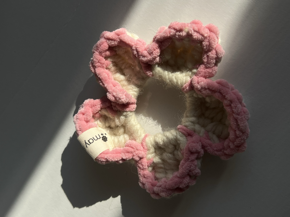 Handmade papatya toka (pembe)