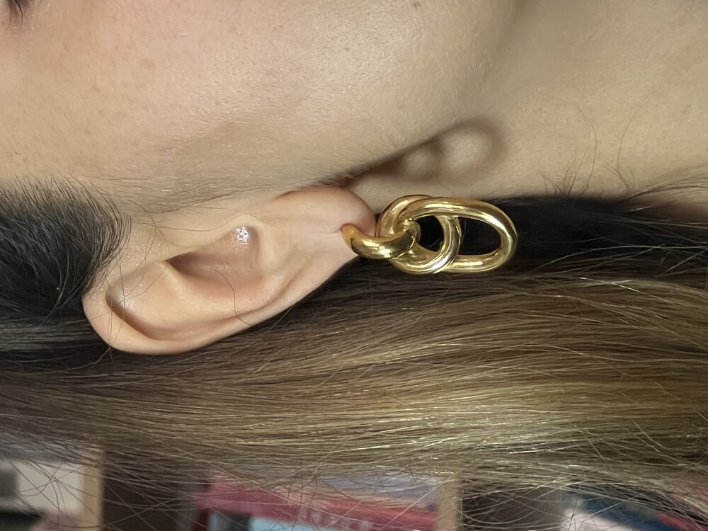 Becca Gold Küpe