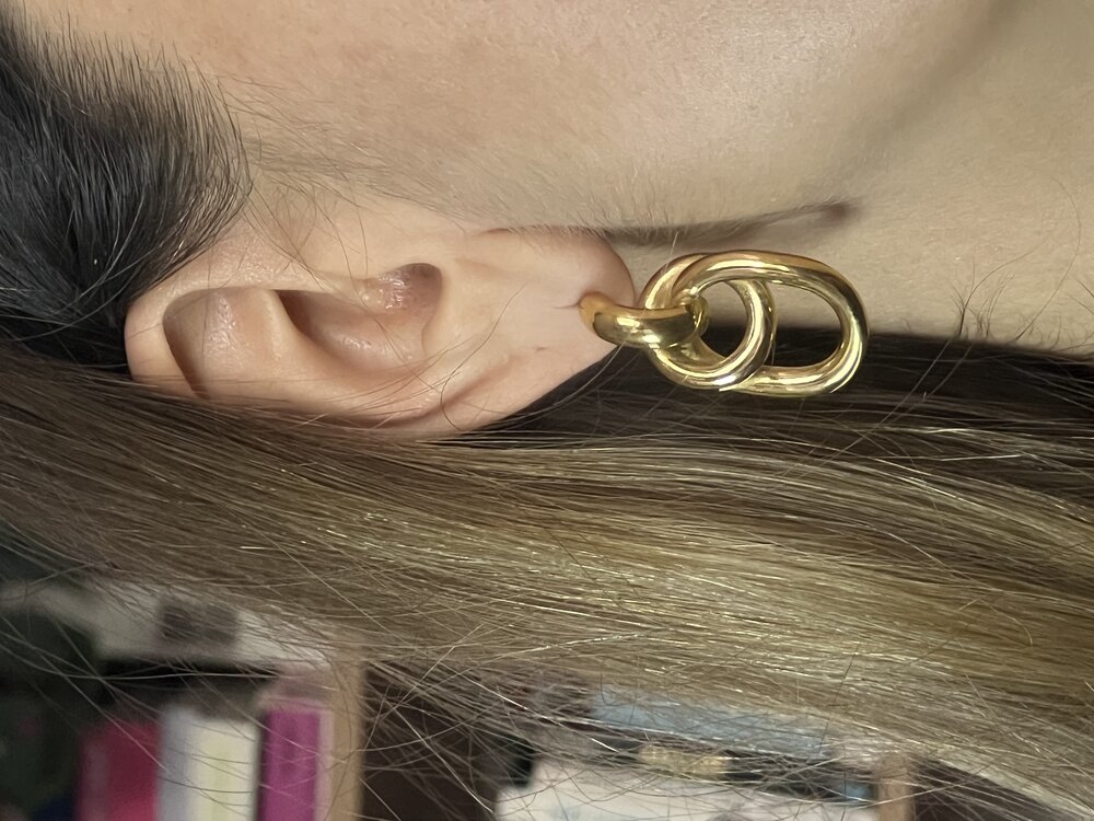 Becca Gold Küpe