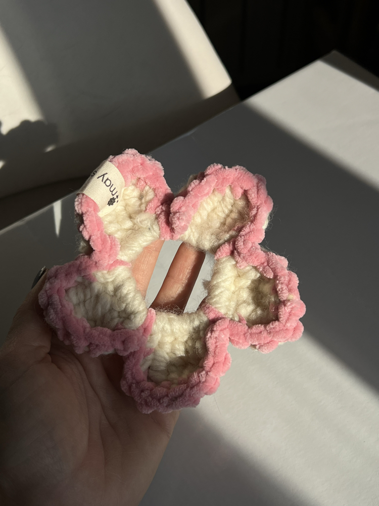 Handmade papatya toka (pembe)