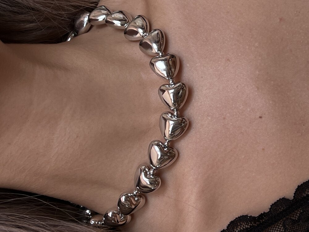 Francesca Premium Silver Kolye