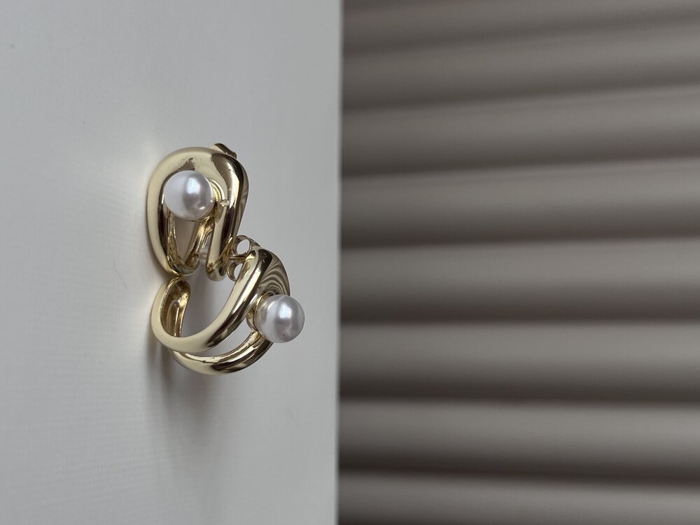 Vintage Pearly Küpe