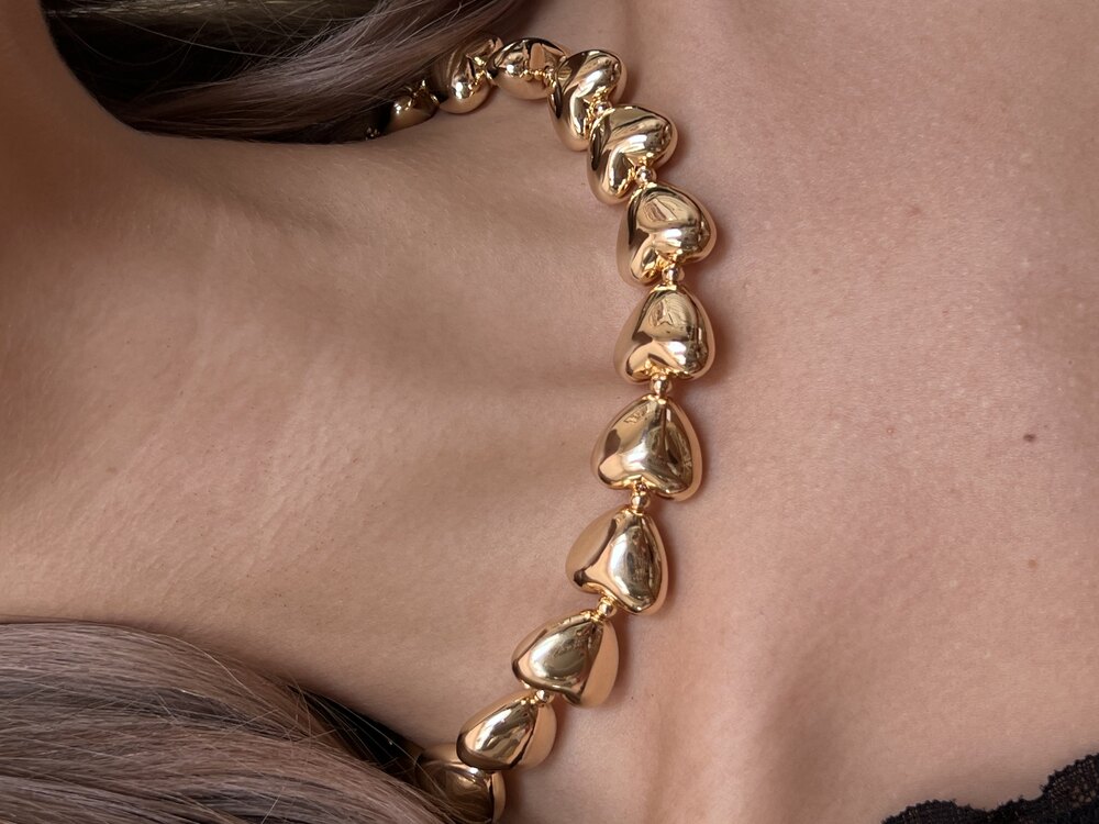Francesca Premium Gold Kolye