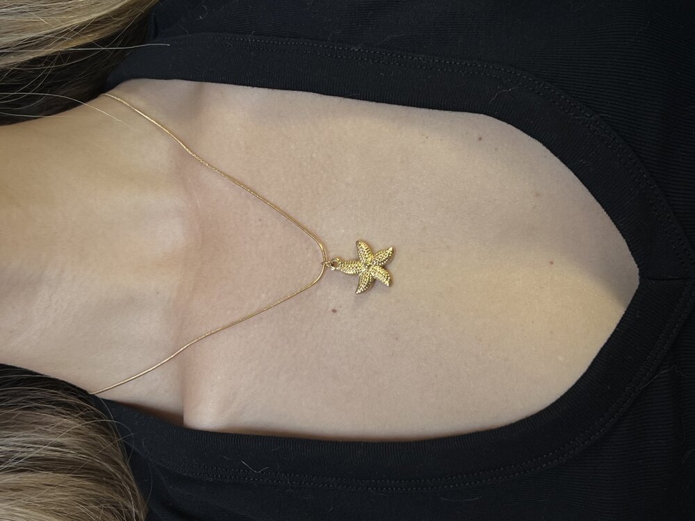 Midi Starfish Kolye