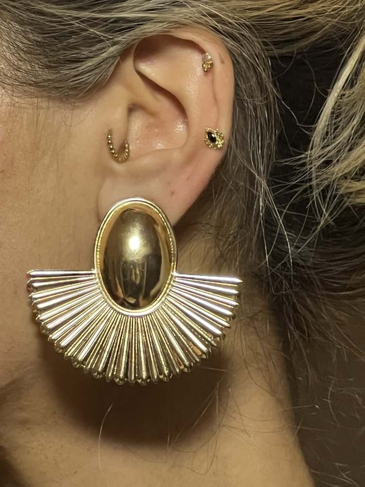 Vintage Alba Gold Küpe