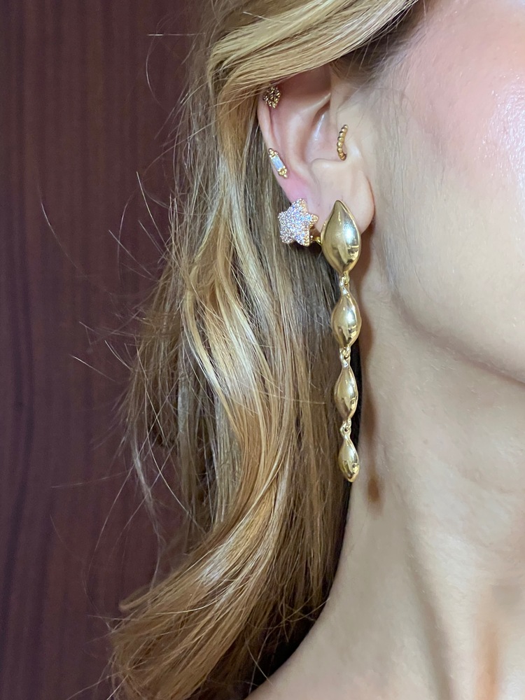 Elektra Gold Küpe