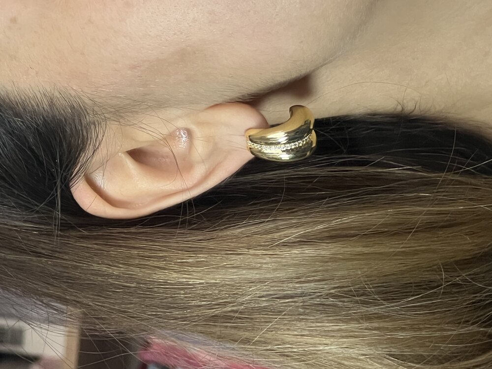 Hannah Vintage Gold Küpe