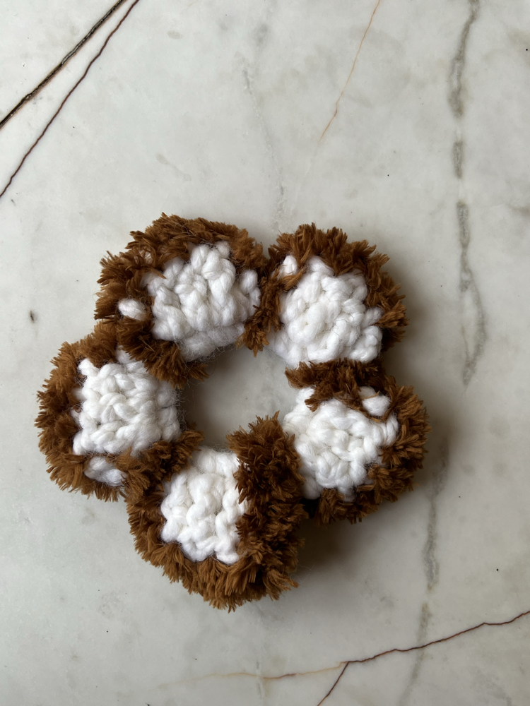 Handmade teddy papatya toka