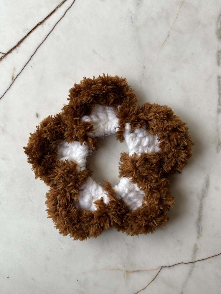 Handmade teddy papatya toka
