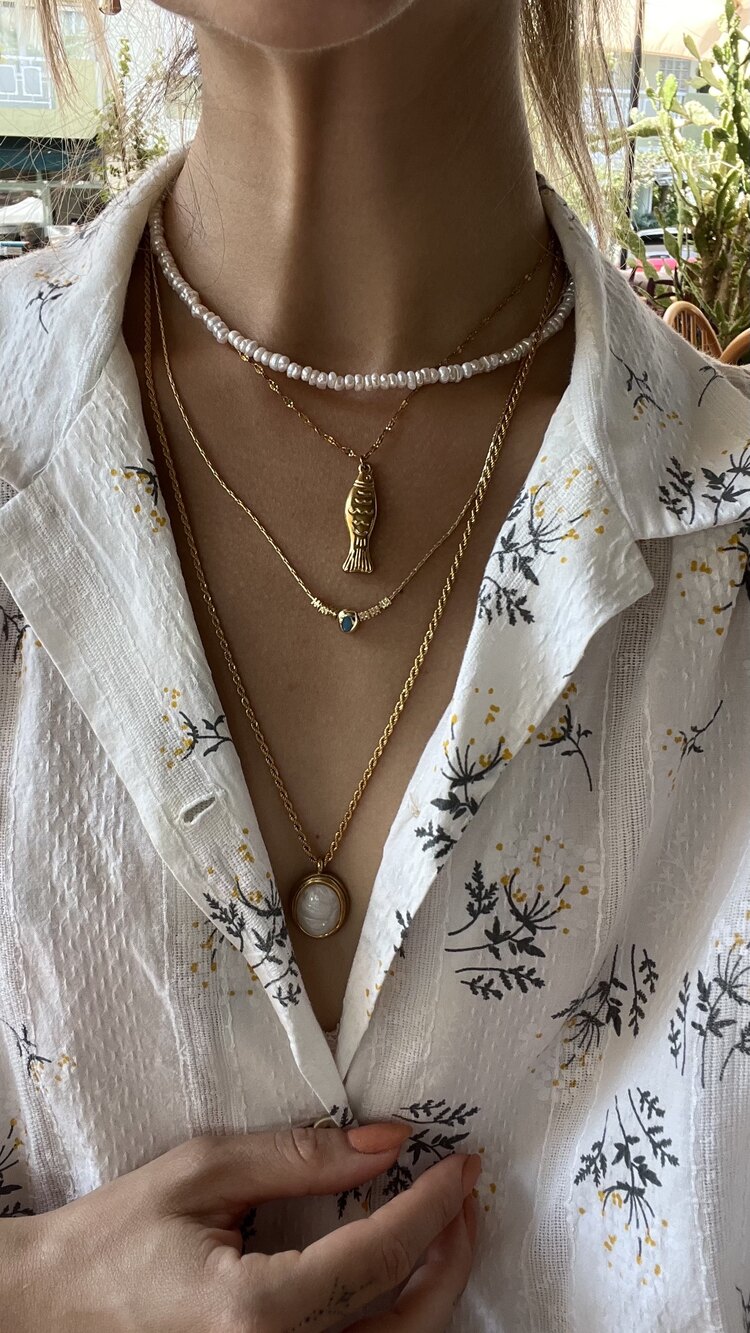 Fish Charm Kolye