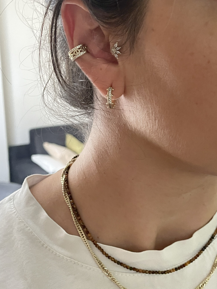 Çelik tragus küpeler
