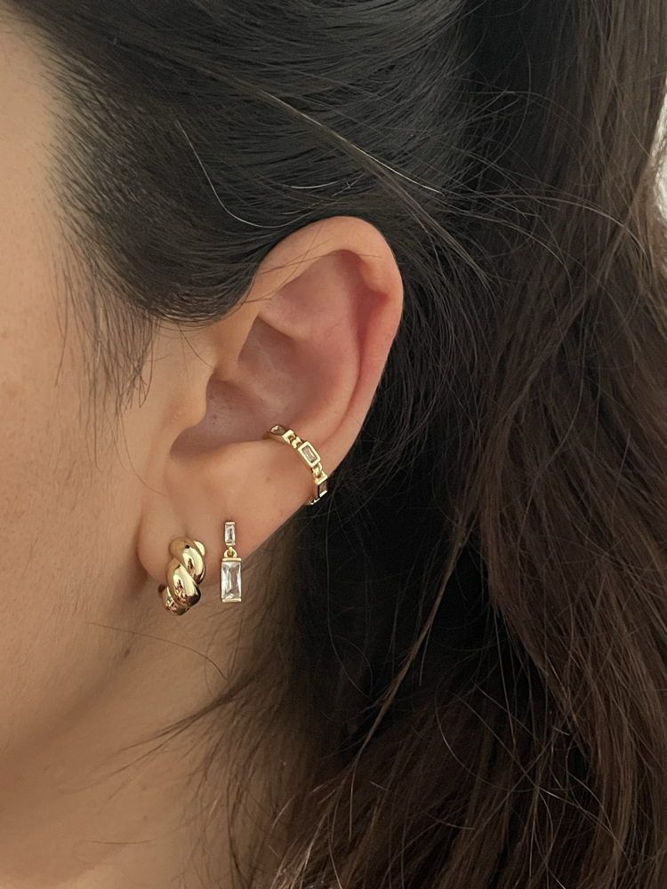 Xp mini baget taşlı Earcuf