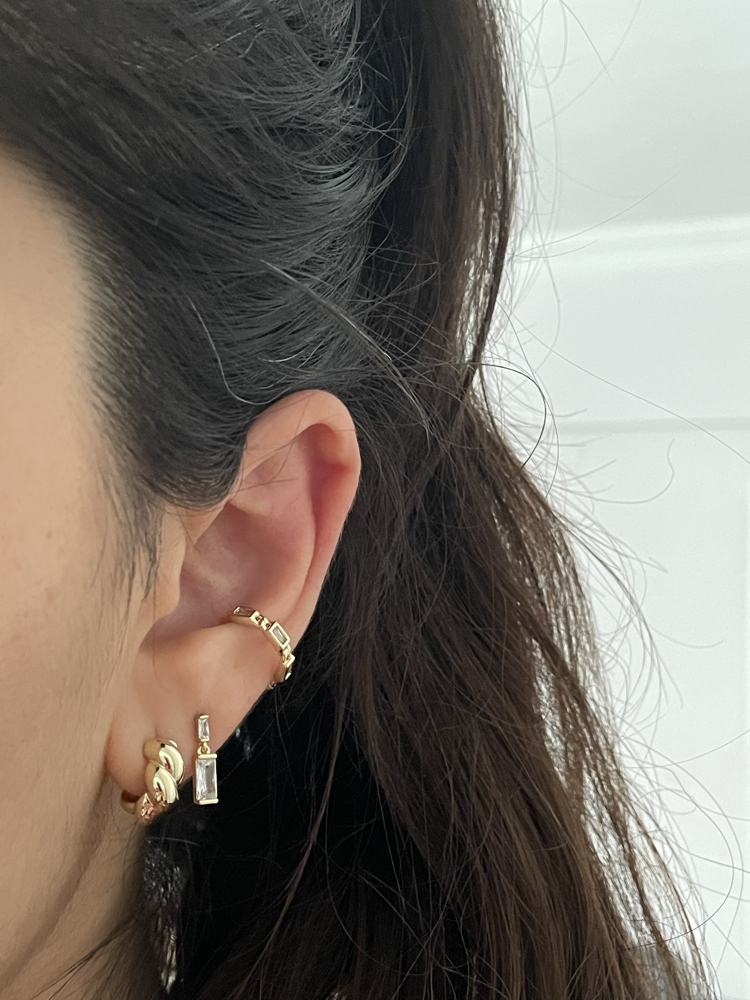Xp mini baget taşlı Earcuf