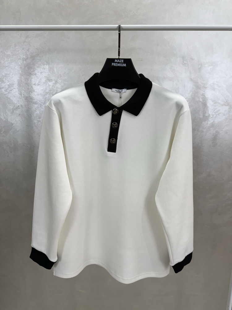 Valentino Premıum Polo Yaka Sweat