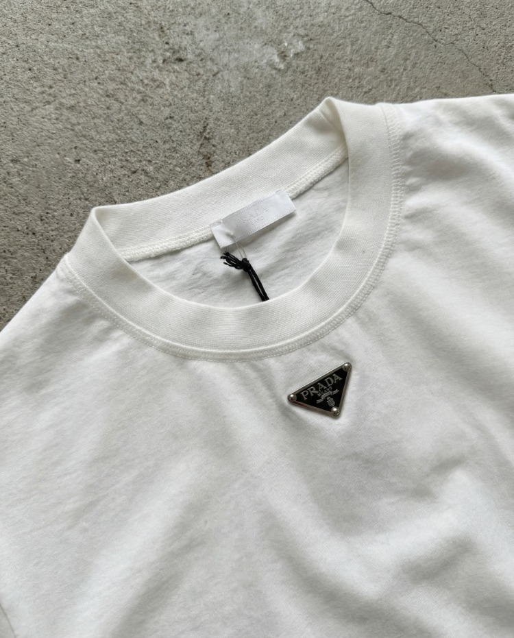 Prada Premium Basic T-Shırt
