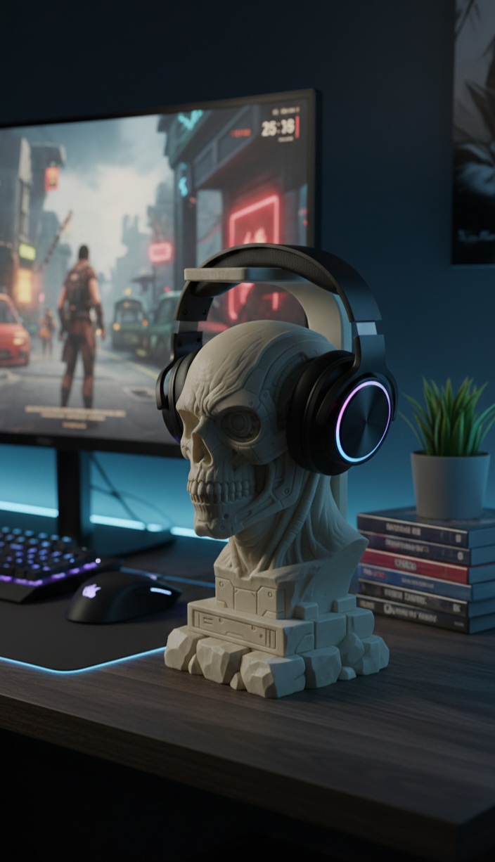 Gamer ve dj Kulaklık standi 