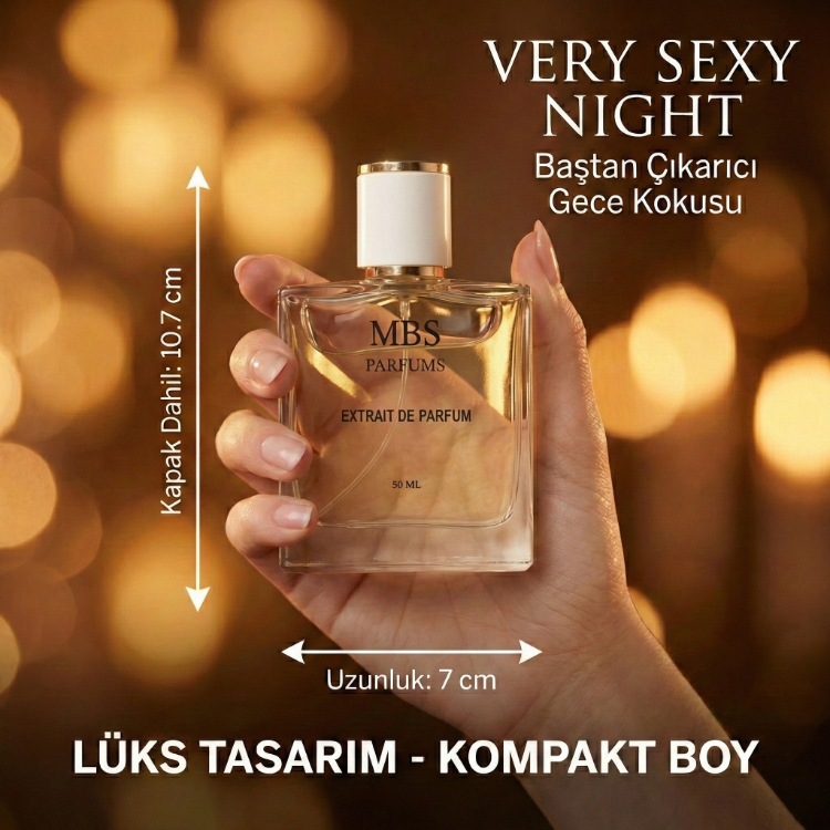 Victoria's Secret Very Sexy Night Kalıcı Kadın Parfümü 2026 - Lüks Extrait 50ML 