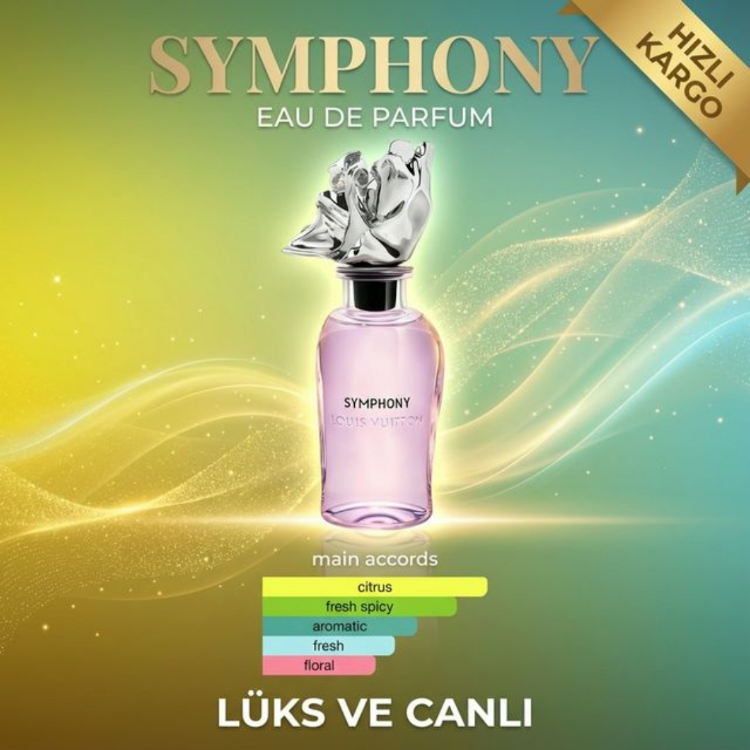 Symphony Premium Kadın Parfümü Kalıcı | Lüks Lavanta Extrait 50ML