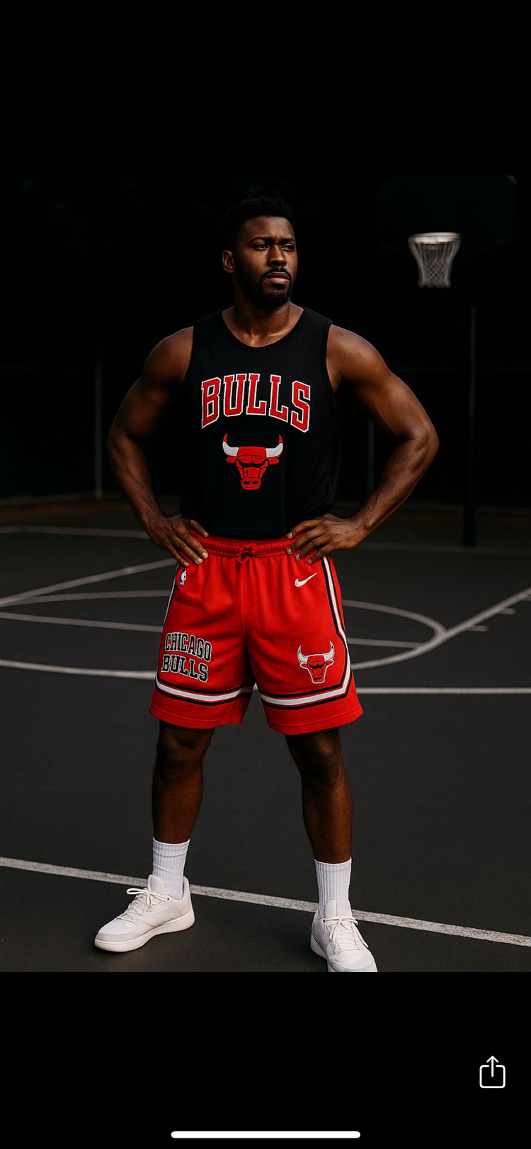 Nike NBA BULLS şort