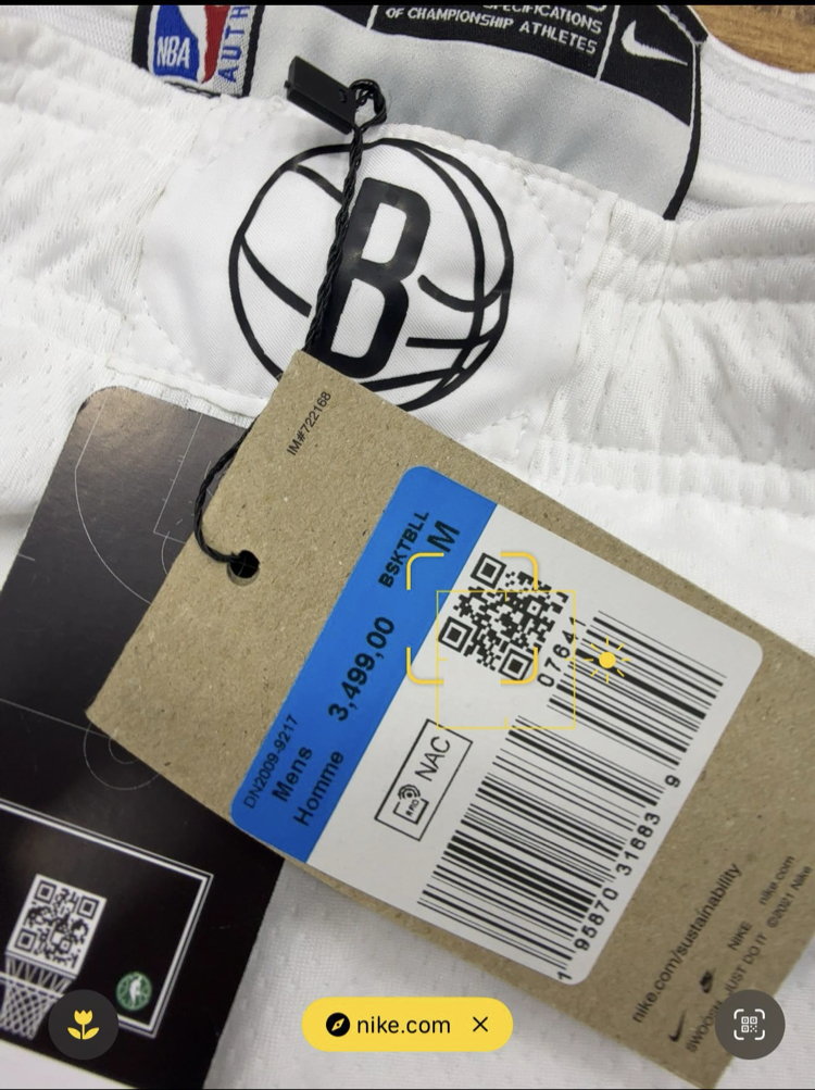 Nike Brooklyn Nets NBA Şort