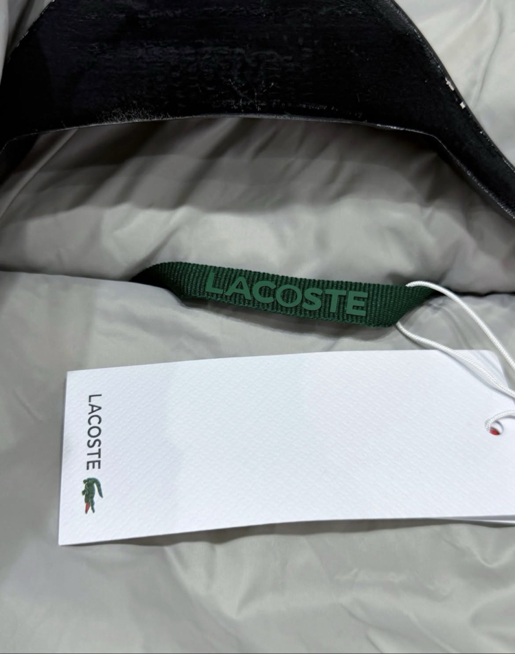 Lacoste erkek mont ( Gizli kapüşonlu )
