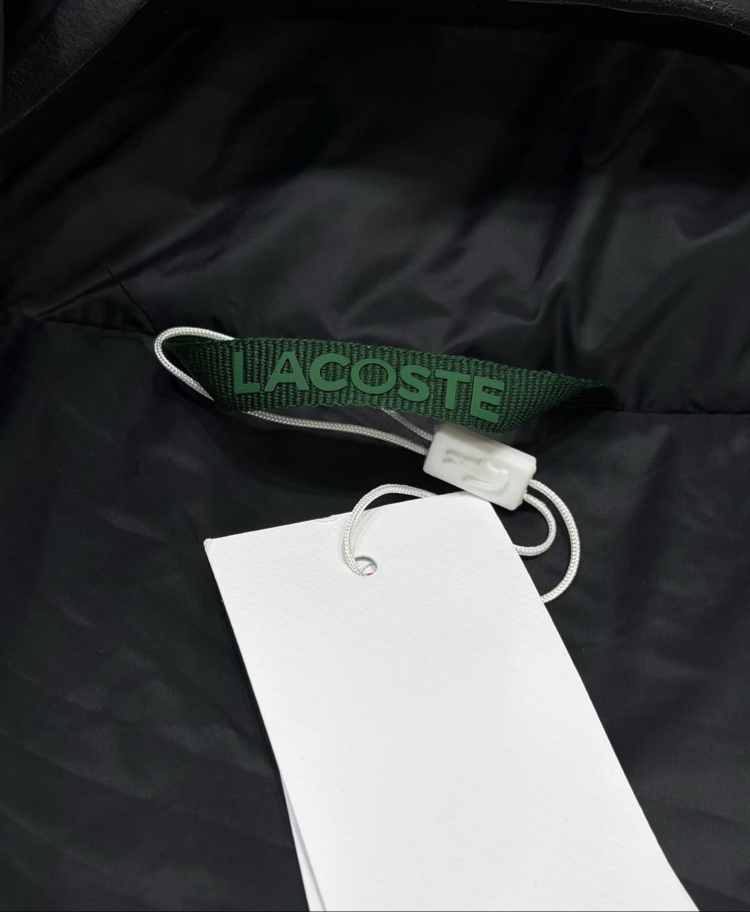 Lacoste erkek mont ( Gizli kapüşonlu )