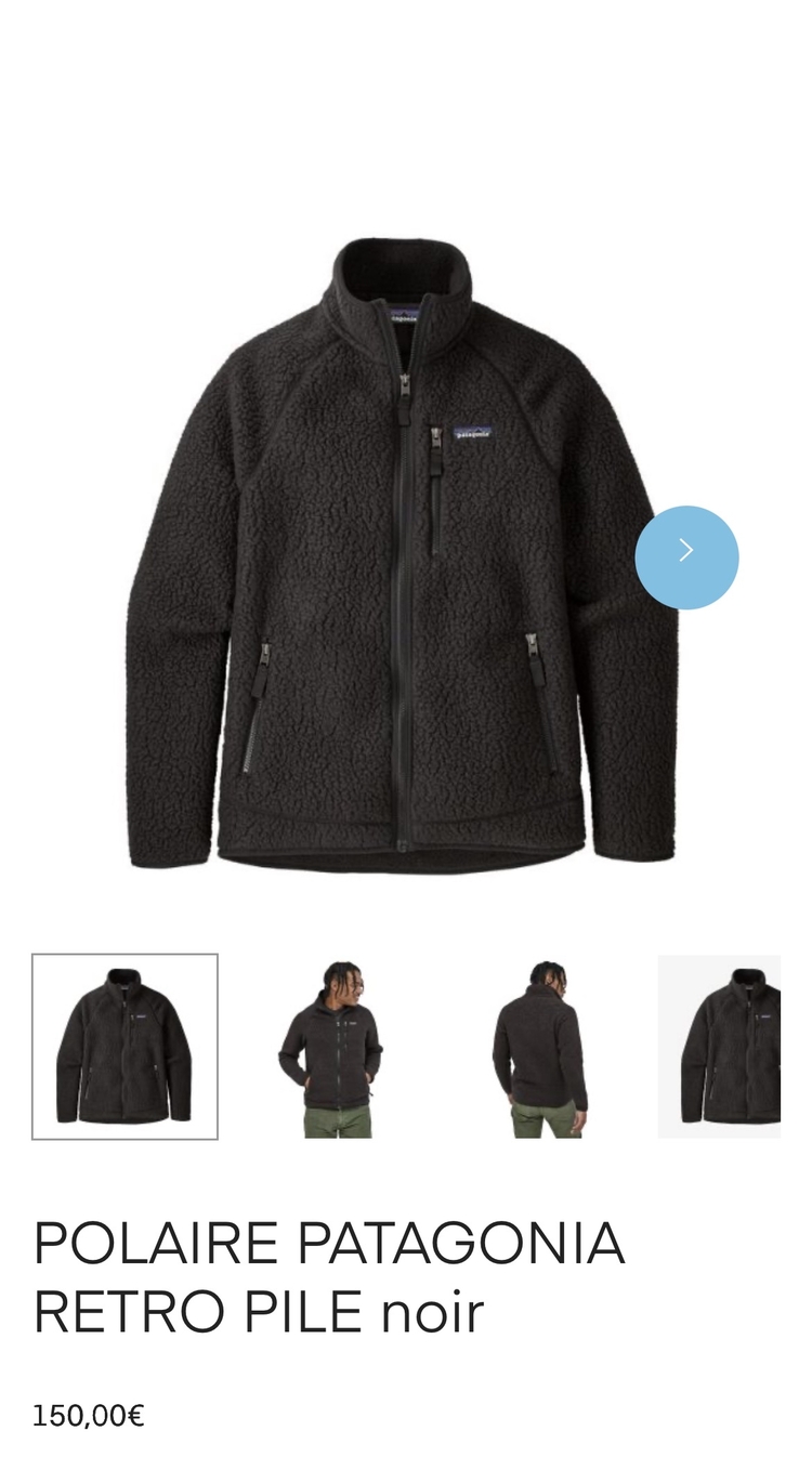 Patagonia polar mont Haki