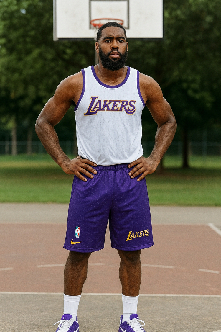 Nike NBA Lakers basketbol şort