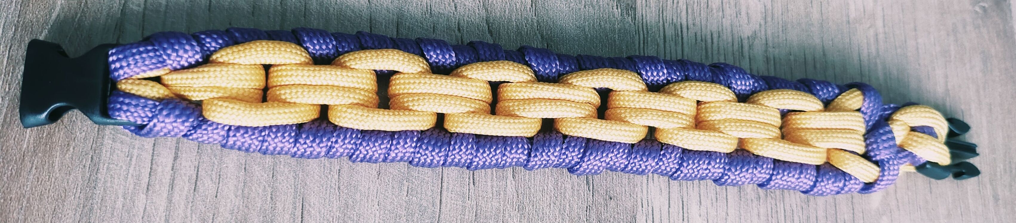 Paracord zincir bileklik 