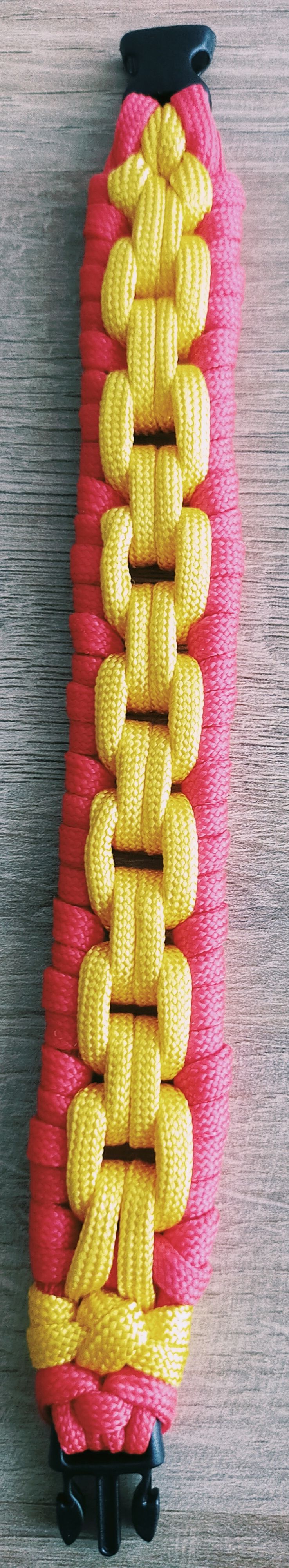 Paracord zincir bileklik 