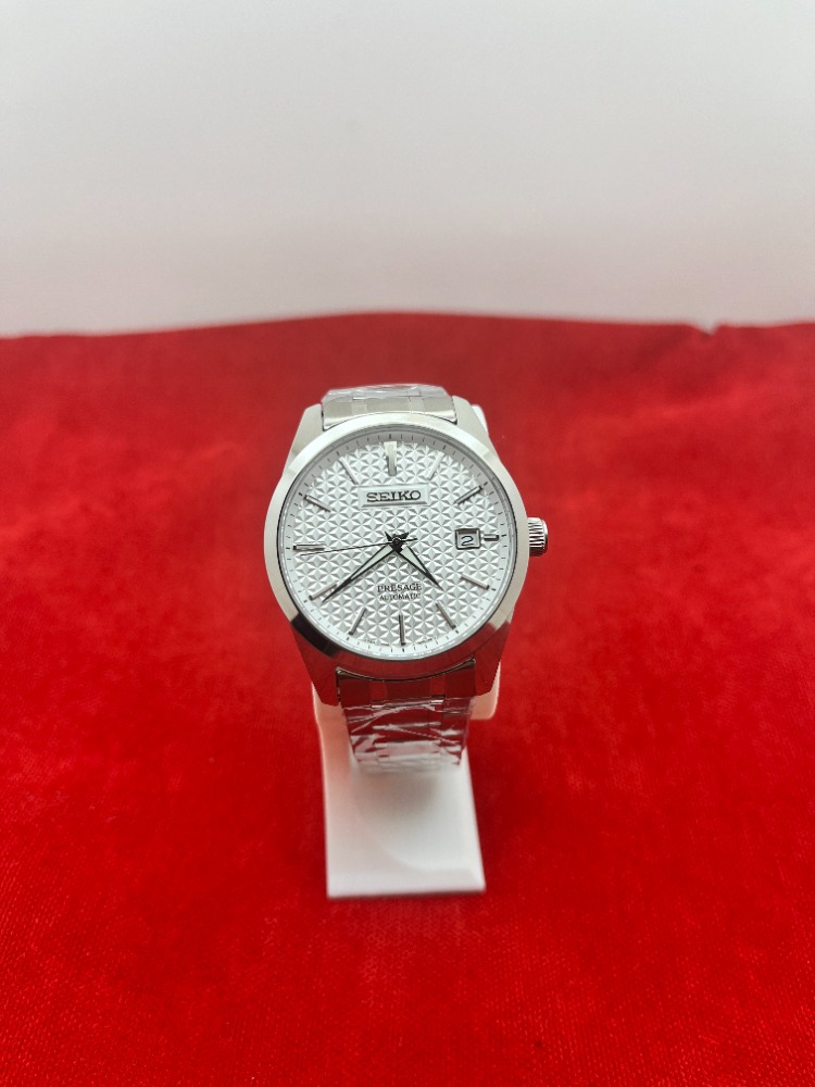 Seiko Presage Mod Baklava Beyaz