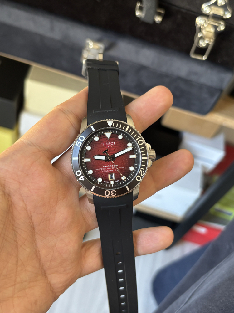 Tissot Seastar Kırmızı 