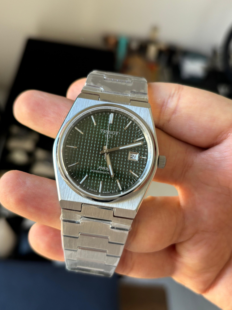 Tissot prx yeşil