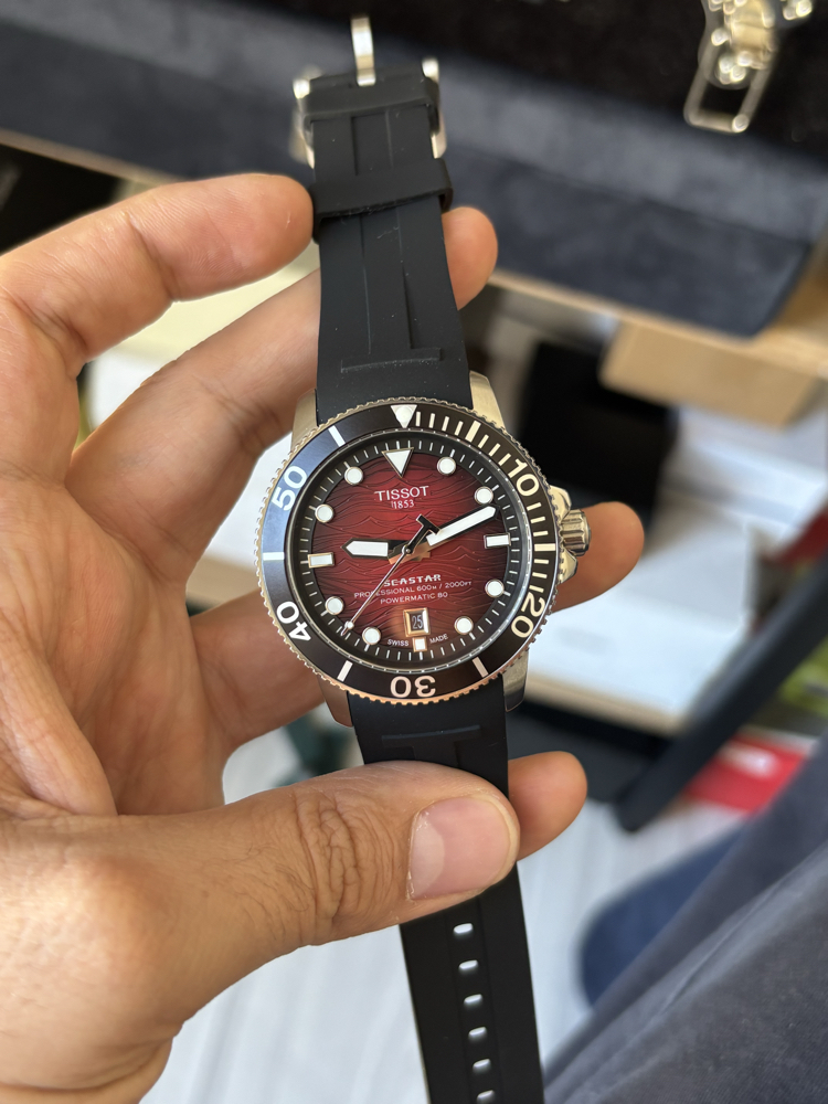 Tissot Seastar Kırmızı 