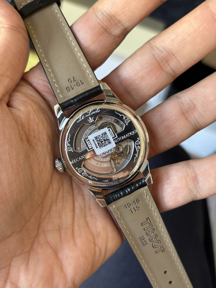 Tissot Le Loche Deri Siyah