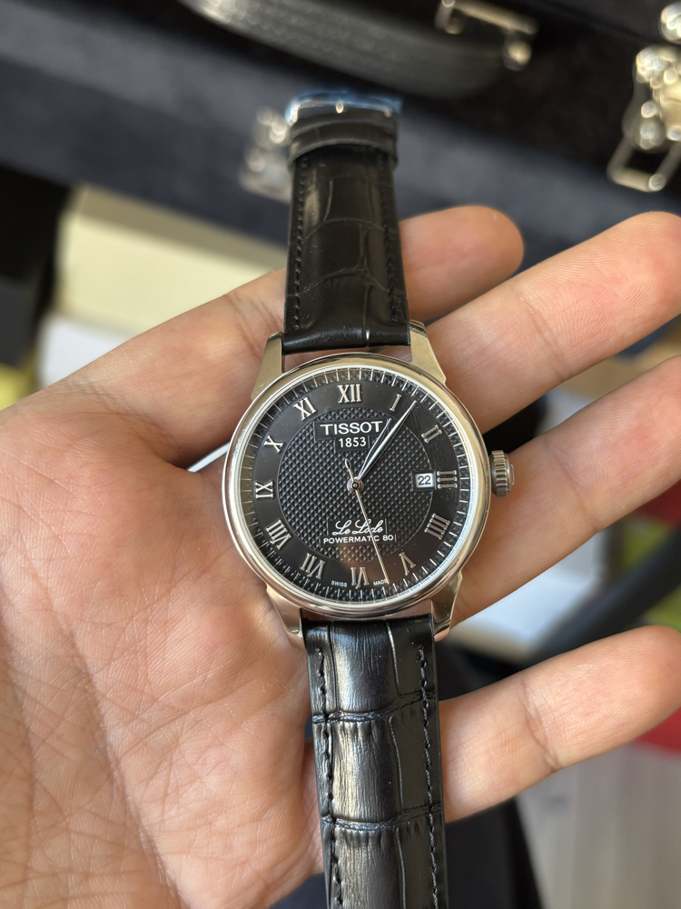 Tissot Le Loche Deri Siyah