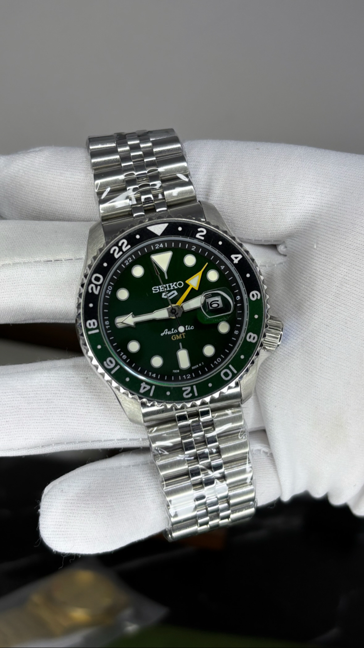 Seiko Gmt Yeşil klon