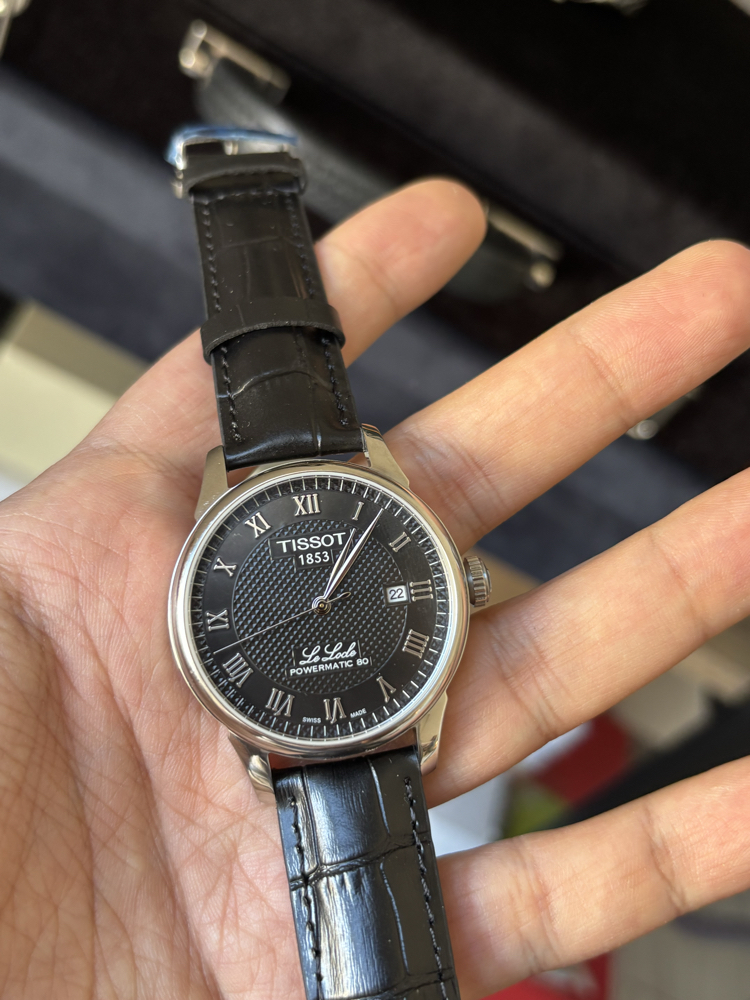 Tissot Le Loche Deri Siyah