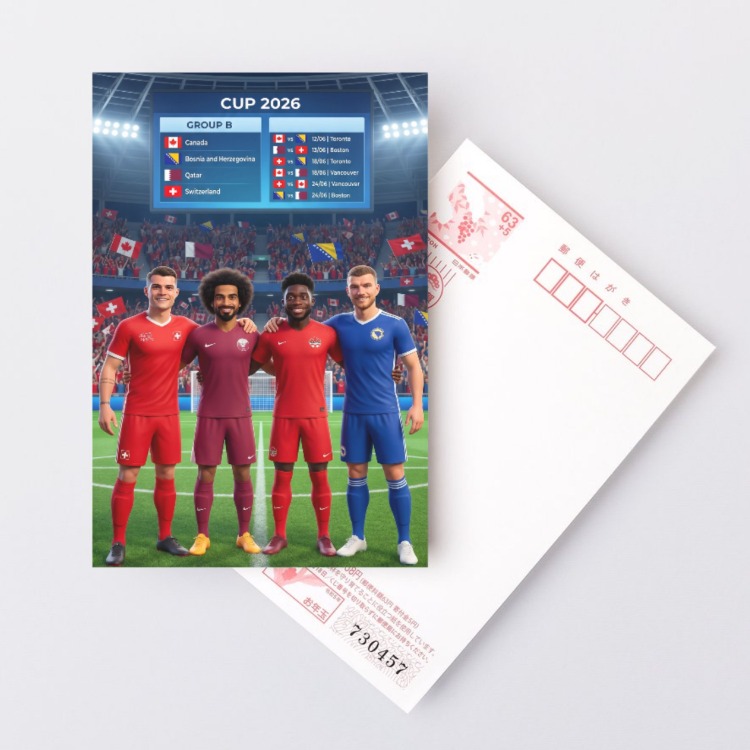 Dünya Kupası 2026 | B Grubu Kaptanları | Dijital Posteri