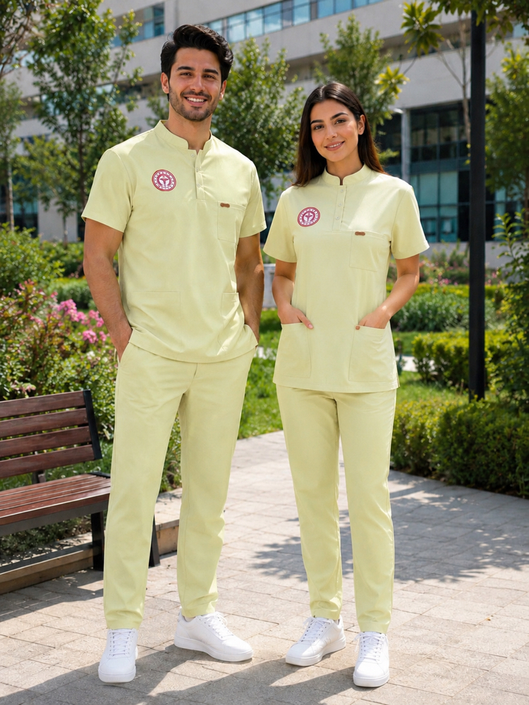 Yeni yönetmeliğe uygun hakim yaka Kısa takım