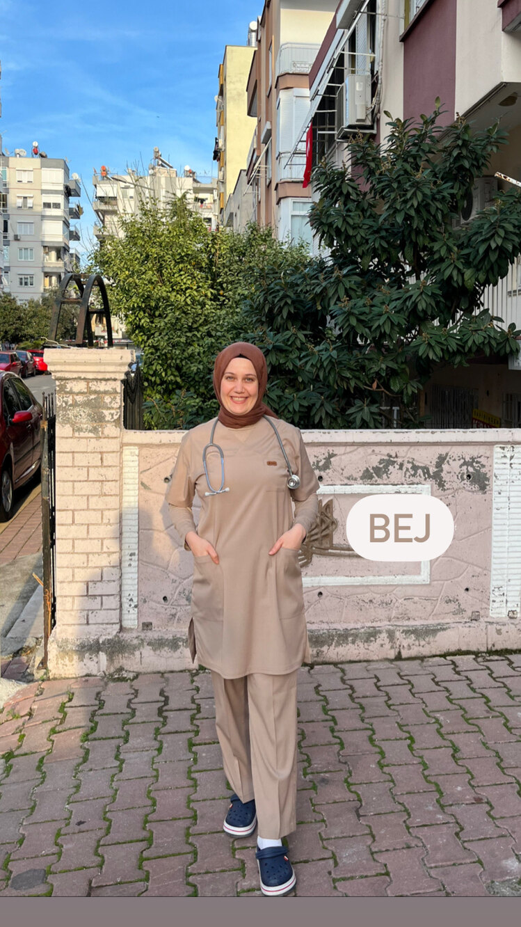 BEJ Soft licralı kısa kol 90 cm takım 
