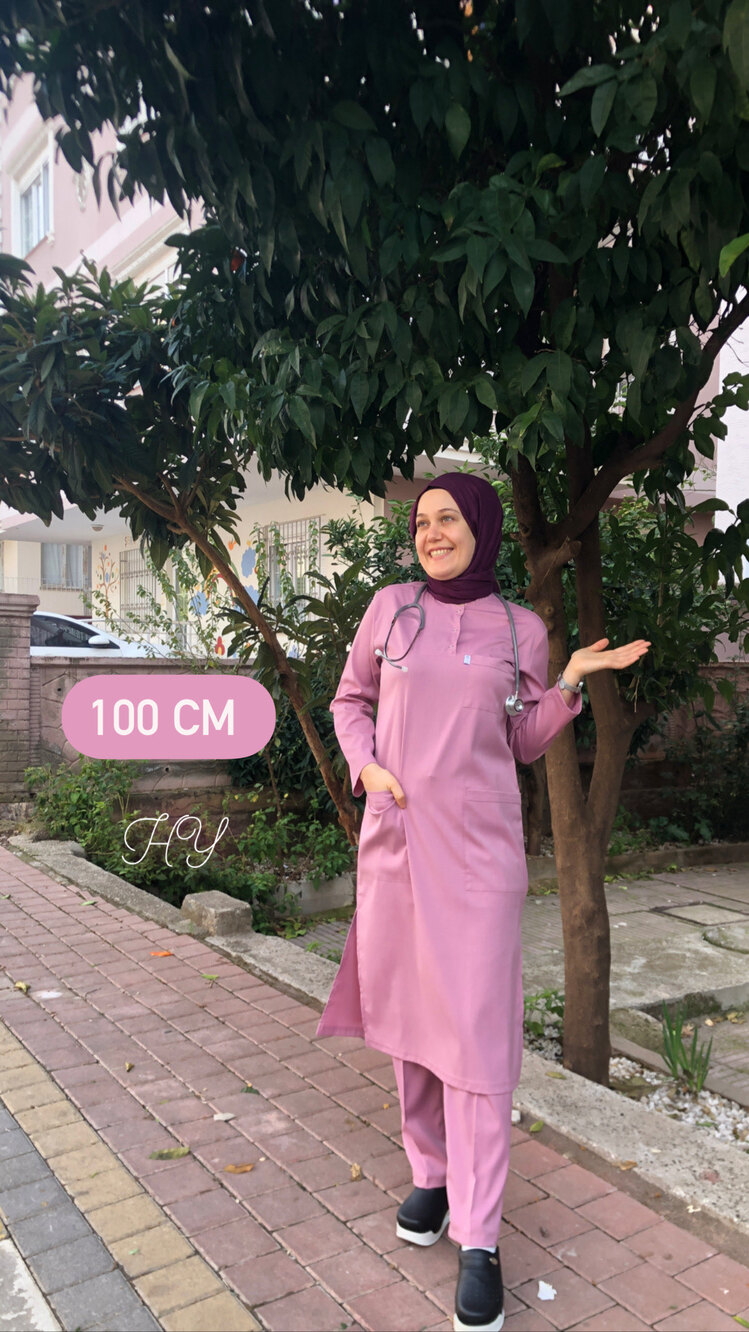 100 cm soft licralı tesettür takım 