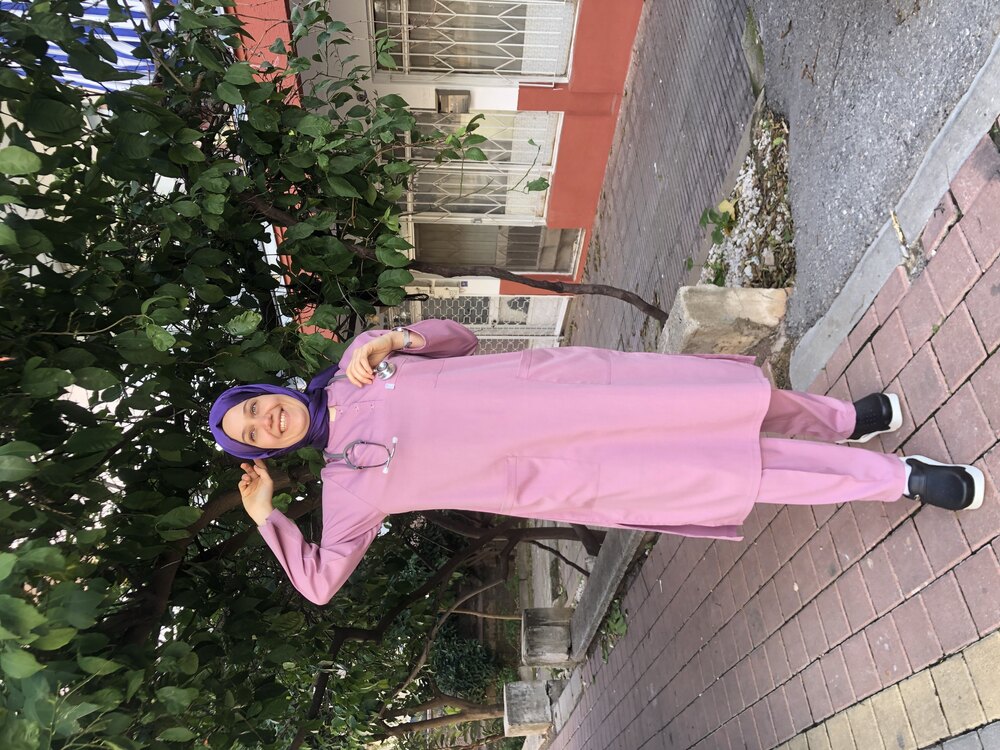 110 cm soft licralı tesettür takım