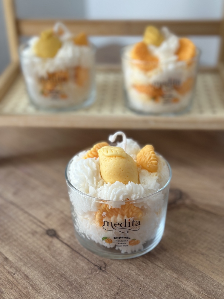 Mandalina Kokulu Cupcake