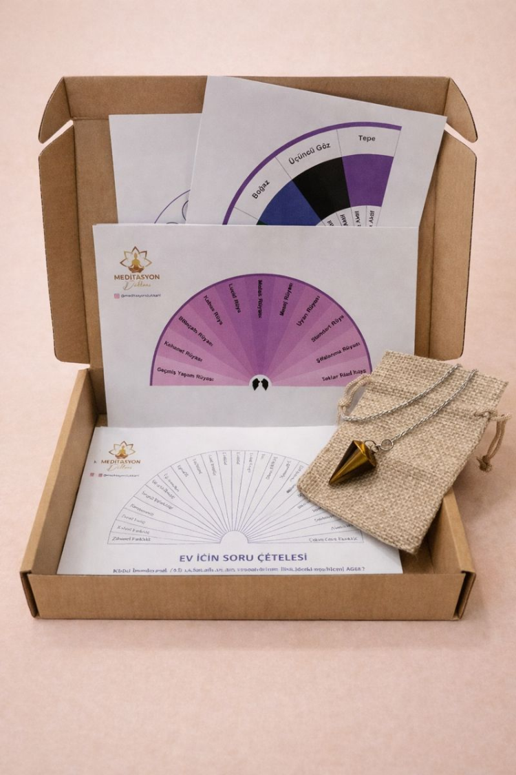 KAPLAN GÖZÜ PANDÜLLÜ KART SET