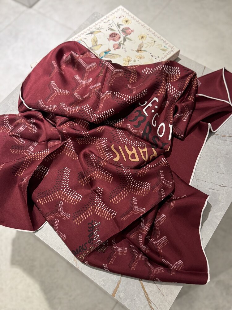 Goyard tivil ipek eşarplarımız ✨