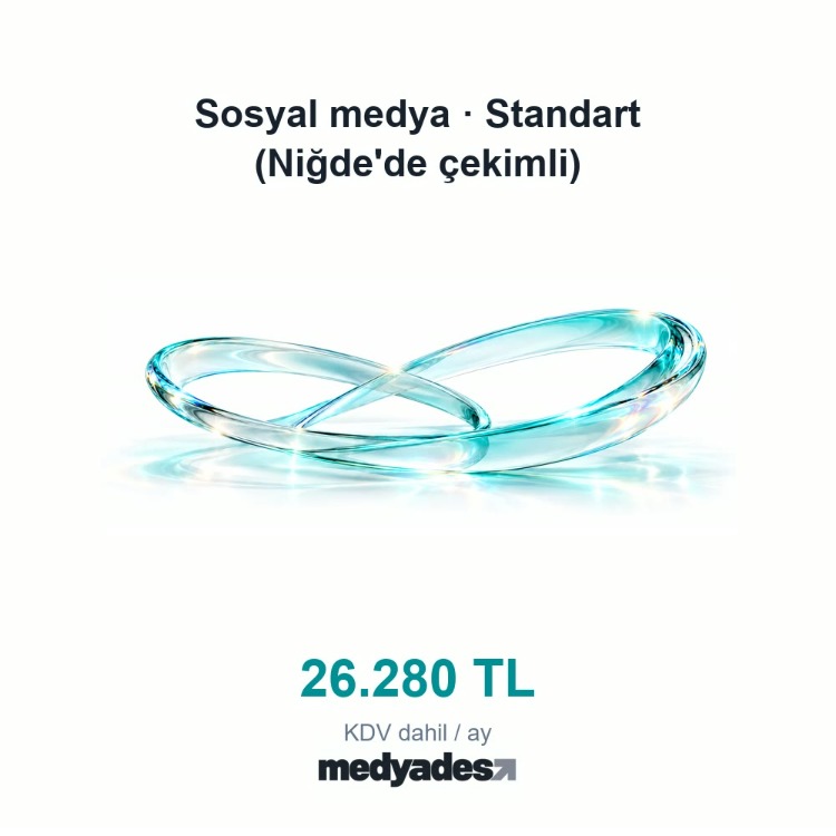 Sosyal medya · Standart (Niğde'de çekimli)