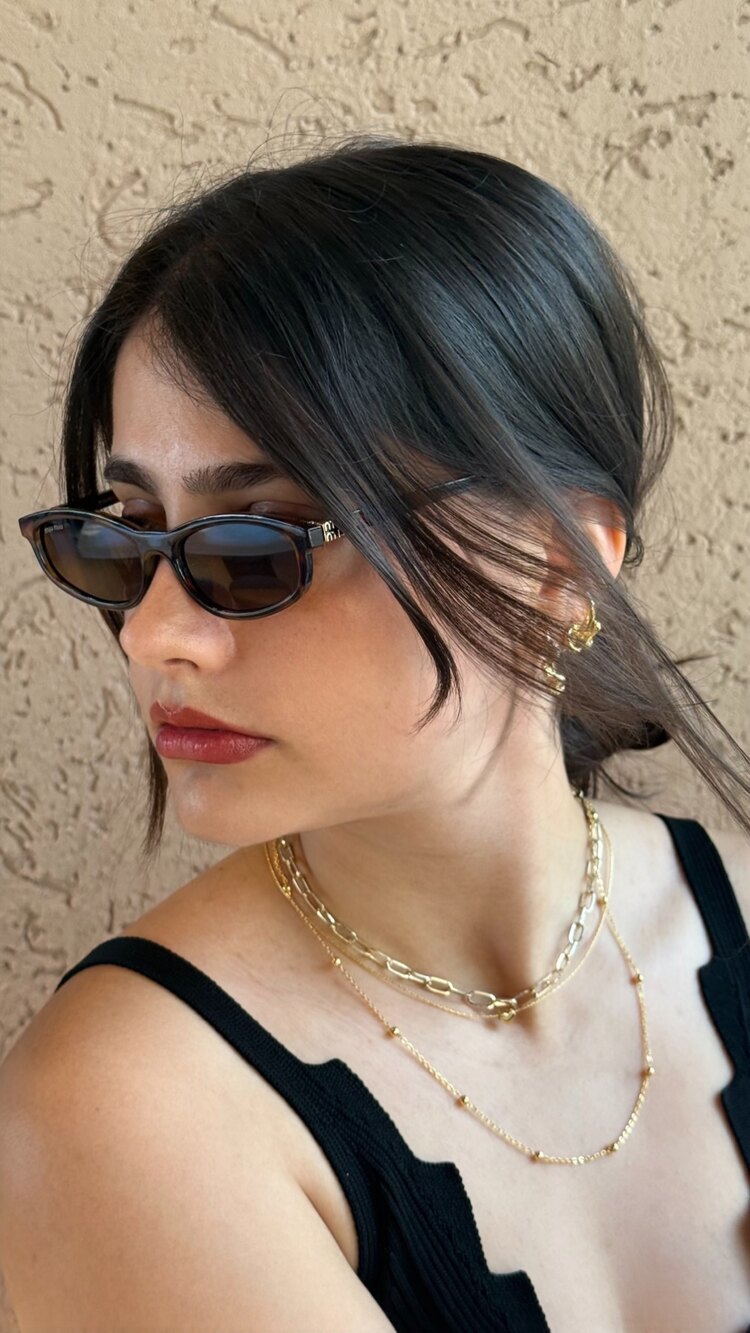 Miu Miu kahve cam 
